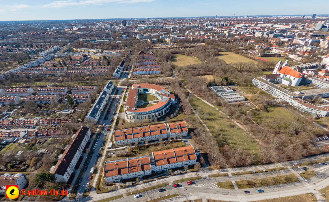 20.02.2023 - der Hachinger Bach zwischen Berg am Laim und Neuperlach